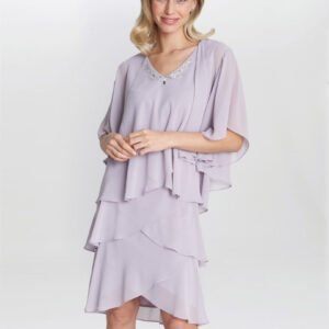 Dawn Tiered Dress And Jacket