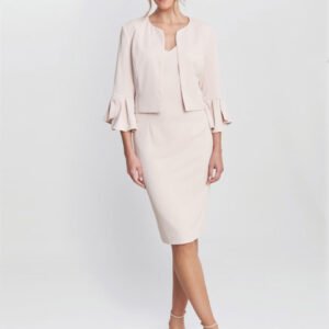 Melissa Crepe Dress And Jacket