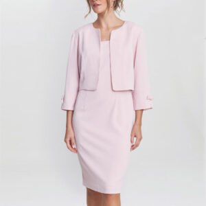 Corinne Crepe Dress And Jacket